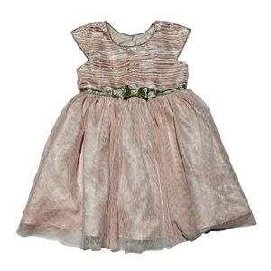 Jona Michelle Pink and Gold Formal Dress